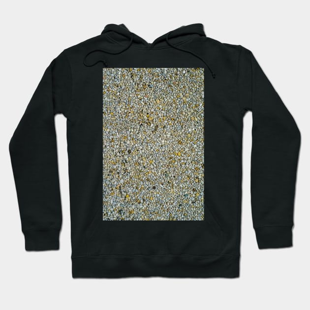 70s Style Retro Pebble Dash Backgound Texture Hoodie by mrdoomits